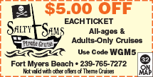 Special Coupon Offer for Salty Sam&#39;s Pirate Cruise